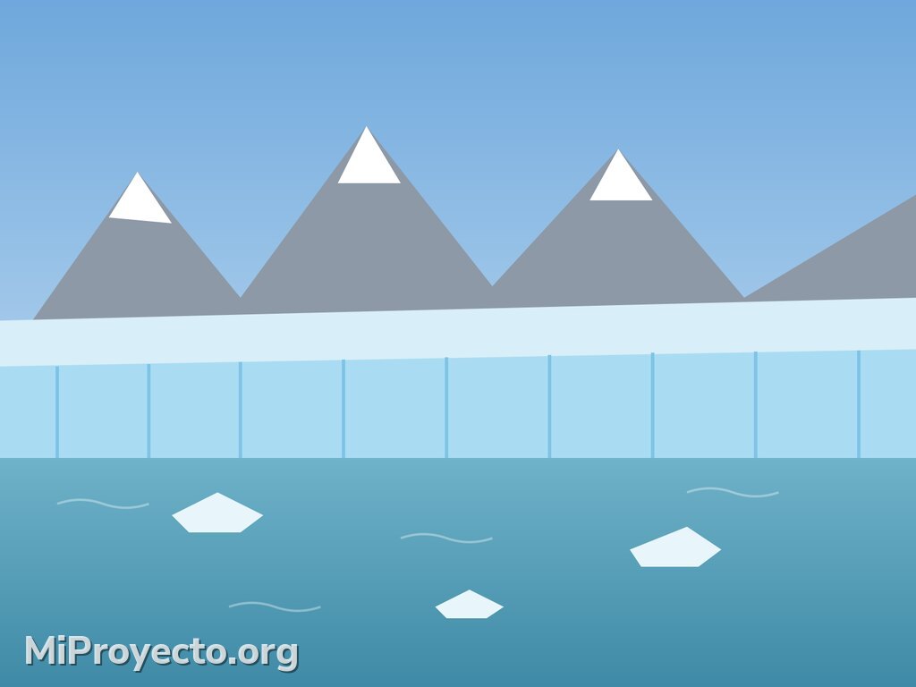 Portada de Cómo se forma un glaciar